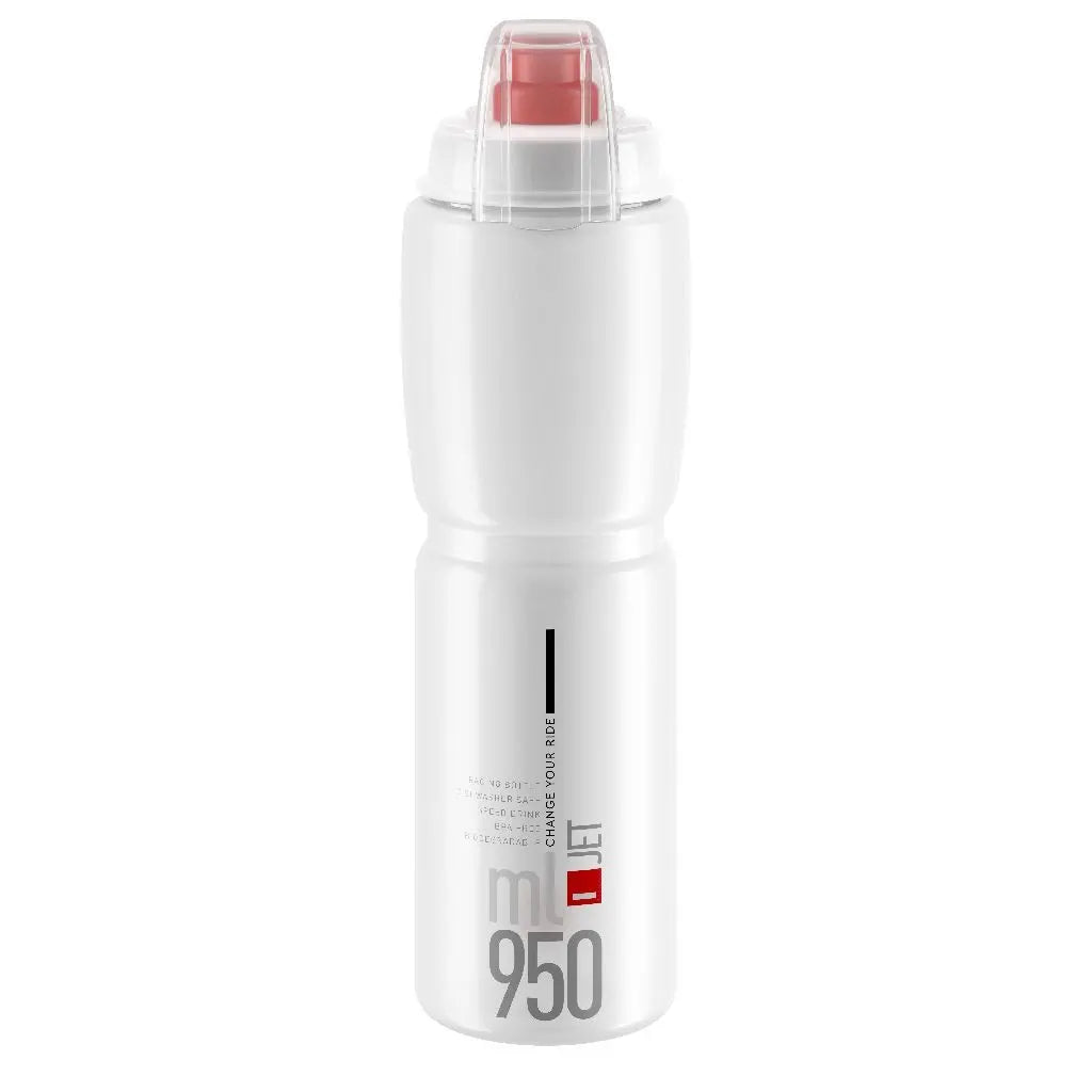 Elite bottle with protective cap jet plus transparent 950ml