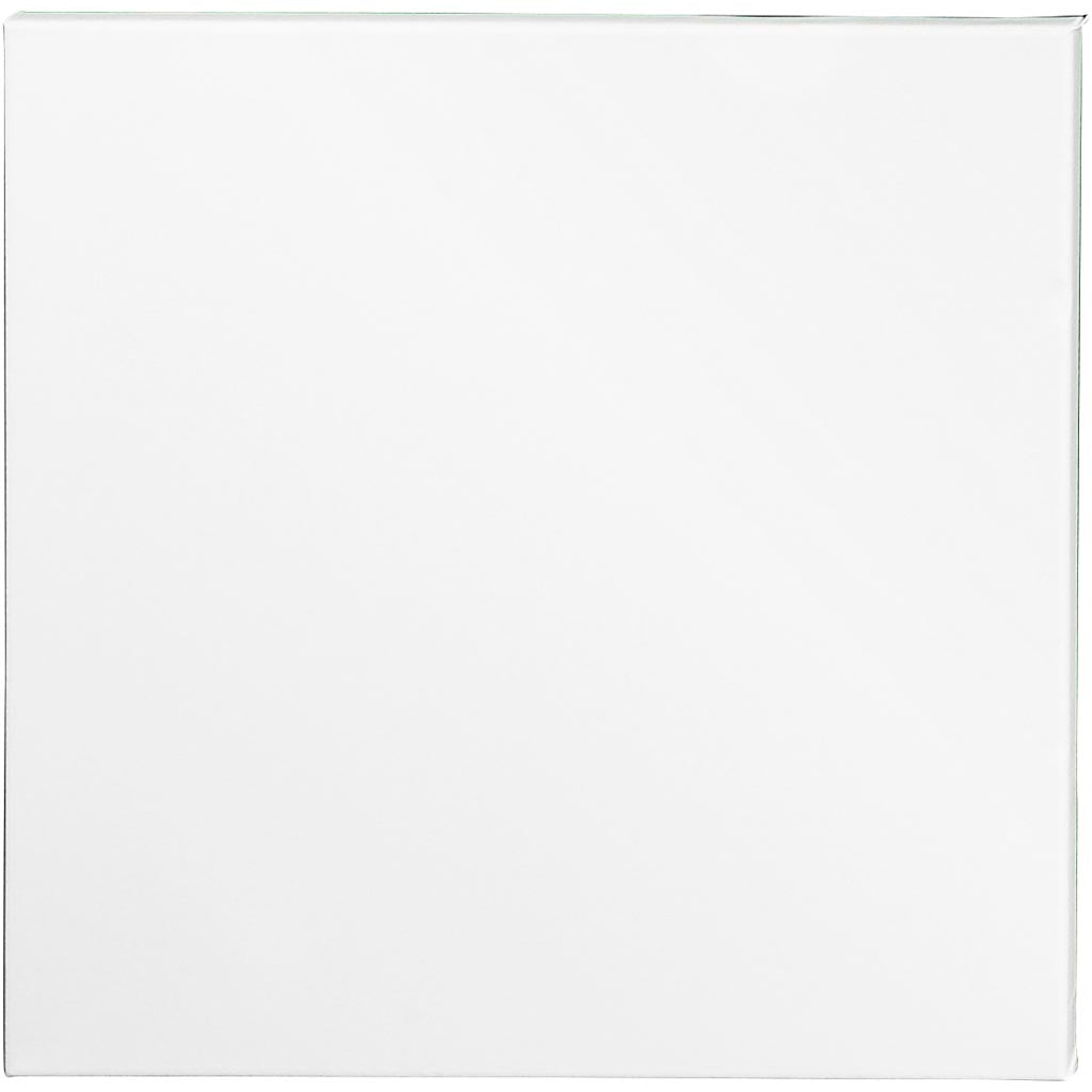 Creativ company canvas, d: 1.6 cm, afm 50x50 cm, 360 gr, wit, 5 stuk 1 doos