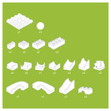 Hubelino Knikkerbaan nach Set Wissel, 43dlg.