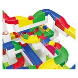 Caja de construcción Hubelino Marble Track Kiga School Set, 352 piezas