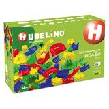 Hubelino marble track kiga school set track elements, 156 pieces