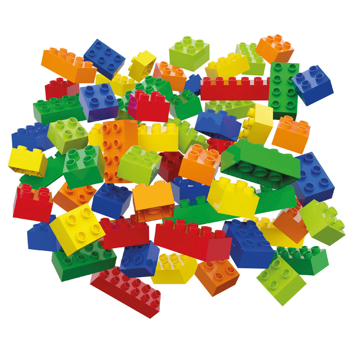 Hubelino Building Stone Set, 60DLG.