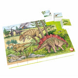 Hubelino Block Puzzle Dinosaurus World, 35º.
