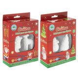 Paint your own Christmas figures, set of 2 pieces