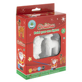 Paint your own Christmas figures, set of 2 pieces