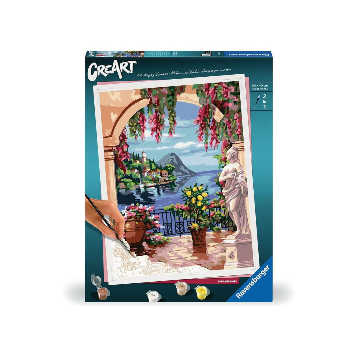 Ravensburger creart schilderen op nummer - lago maggiore