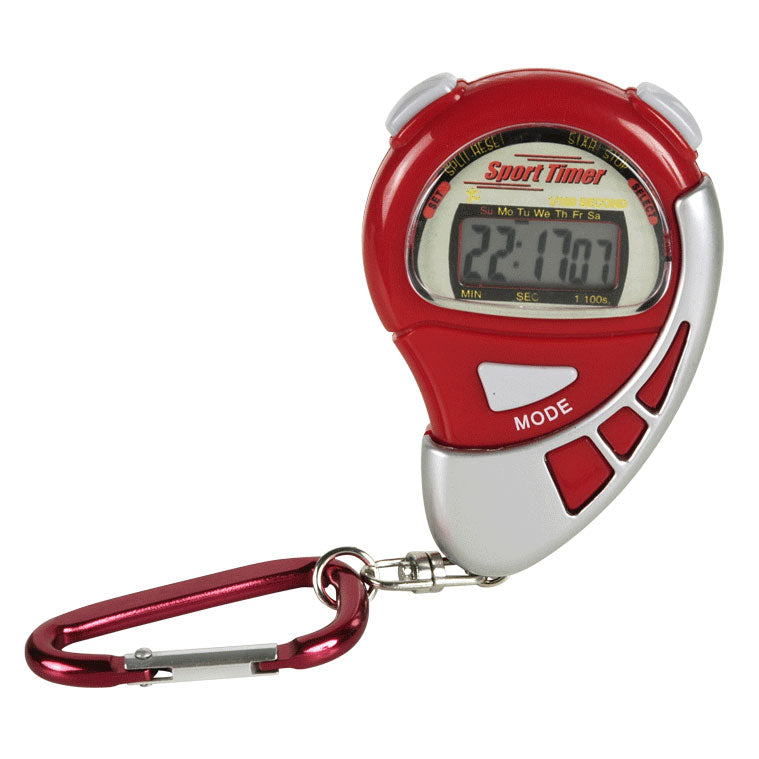 Johntoy sports active stopwatch with carabiner