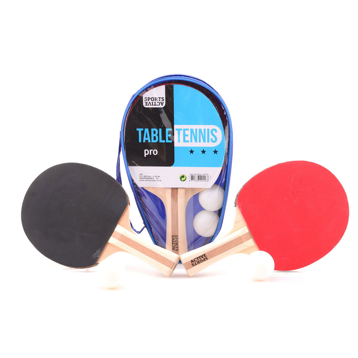 Sports Active Table Tennis Set in Bag Carrier