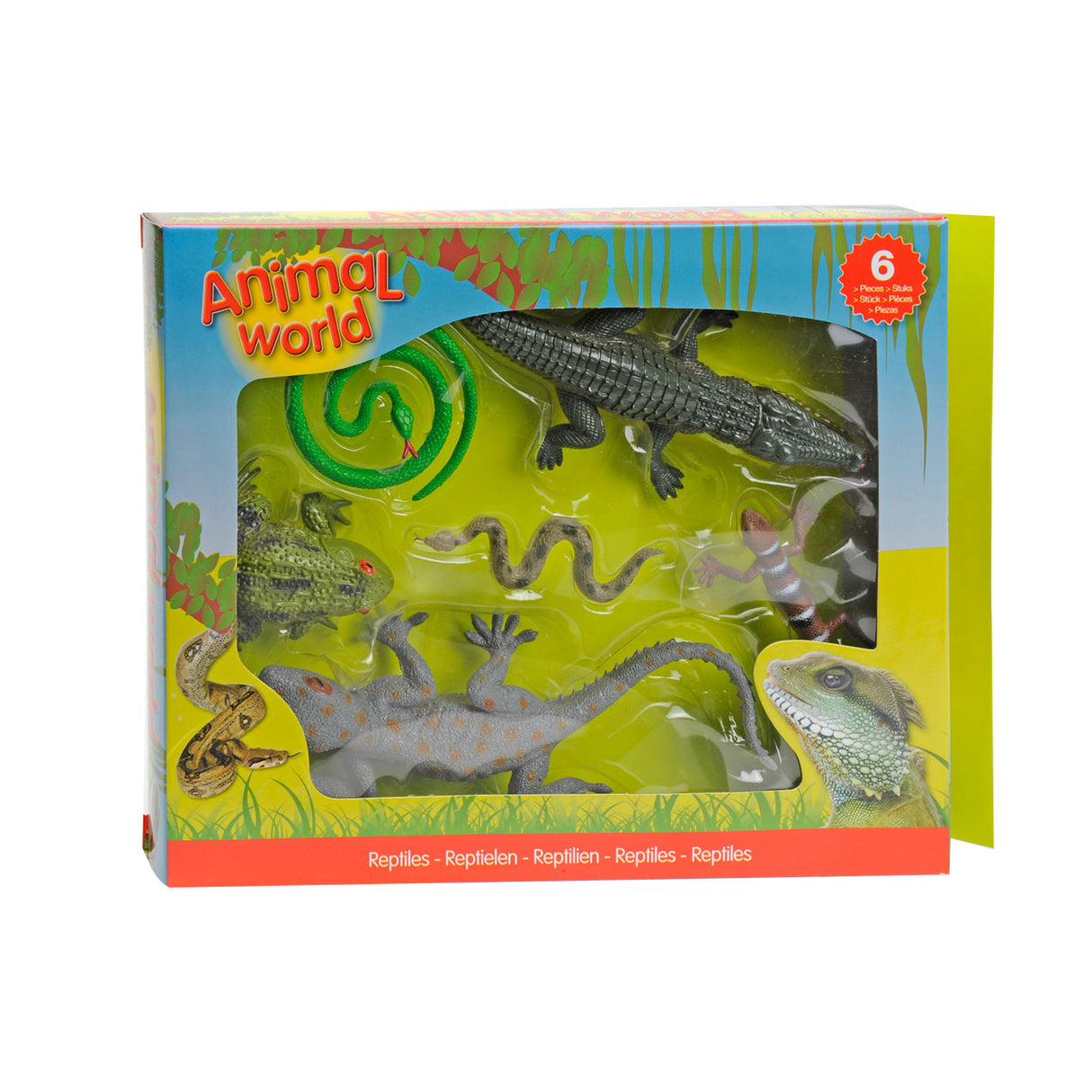Caixa de presente Johtoy Reptile, 6st.