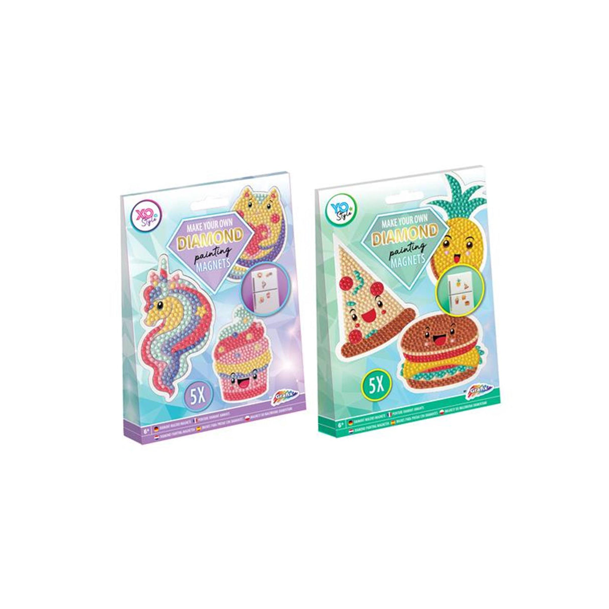 Grafix macht Ihre eigenen Diamantmalmagneten