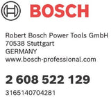 Tacar giotán scriúire 11-phíosa gabhálais Bosch lena n-áirítear sealbhóir giotán - 2608522129