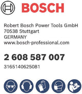 Bosch tillbehör 5-delat diamantborrsets set 38, 52, 65, 117, 127 mm - 2608587007