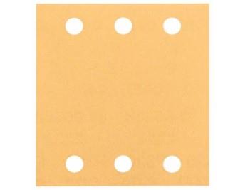 Bosch schuurpapier 115x107mm k80 red (10st) (nml)