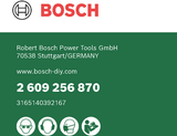 Bosch accessoires cirkelzaagblad precision 190x2x30 -,t48 - 2609256870