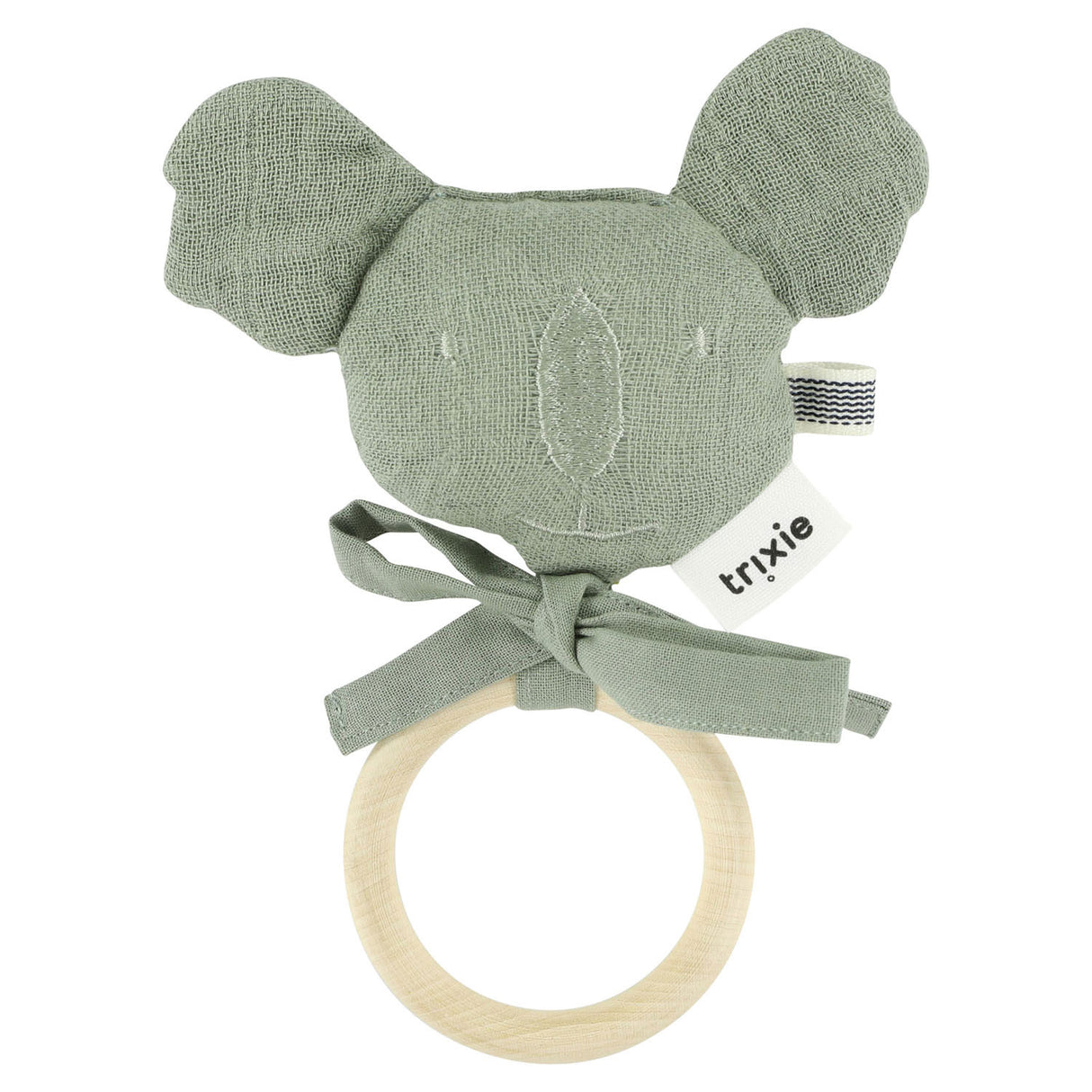 Trixie bijtring Koala Bliss Oliven