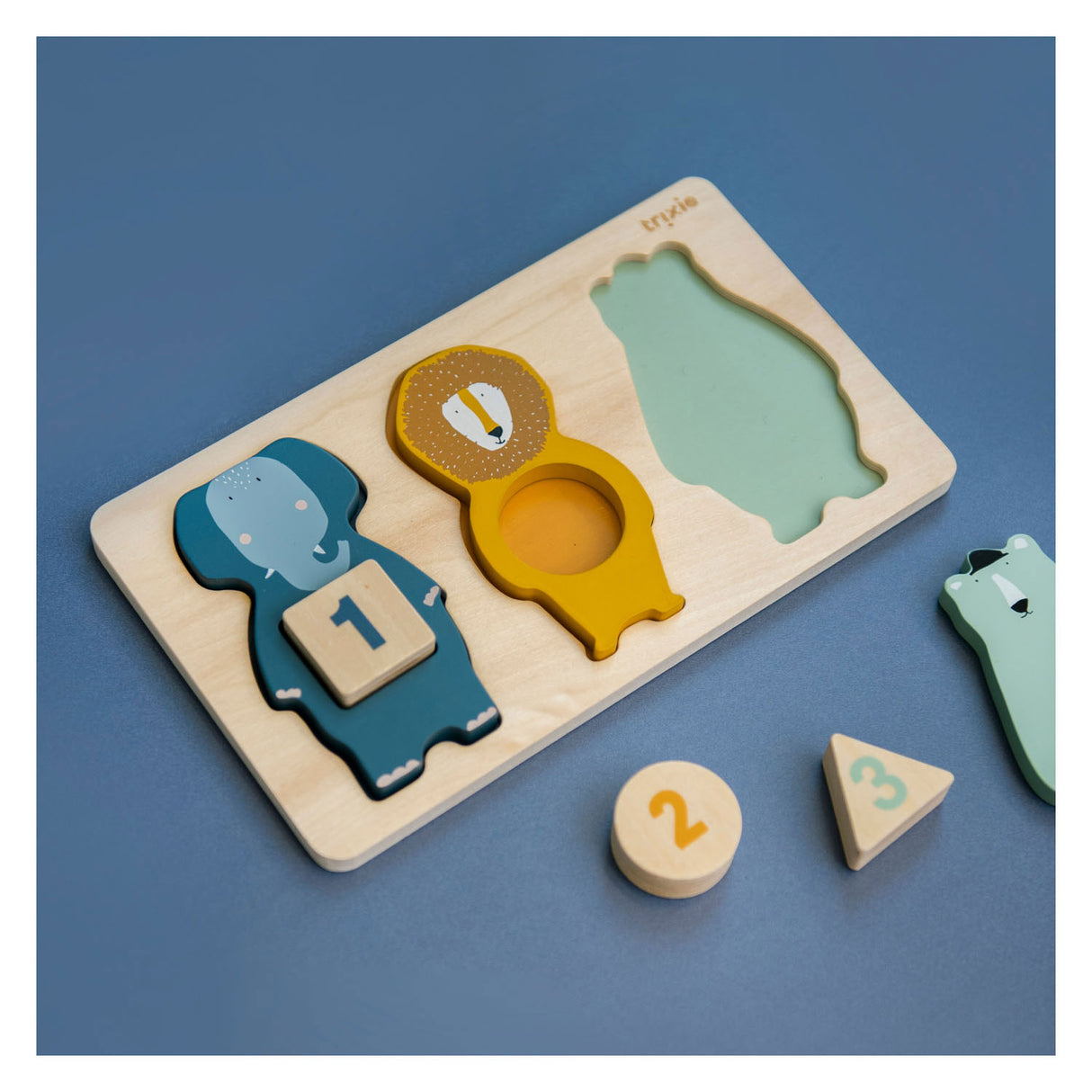 Trixie lesene tel puzzle živali, 6.
