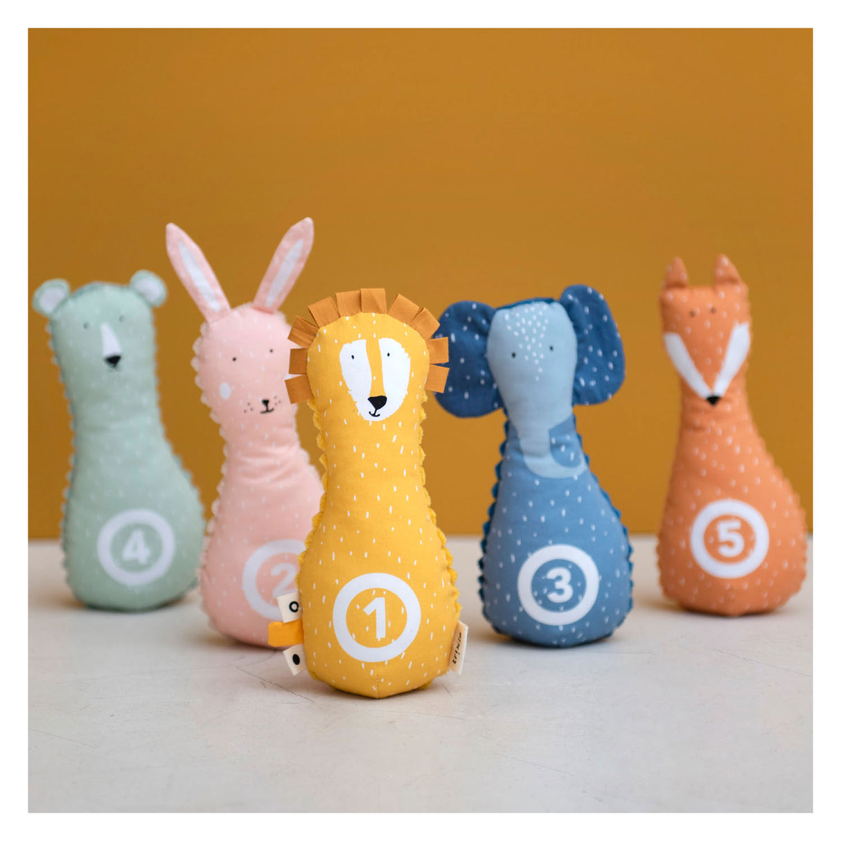 Trixie bowlinget animals, 6dlg.