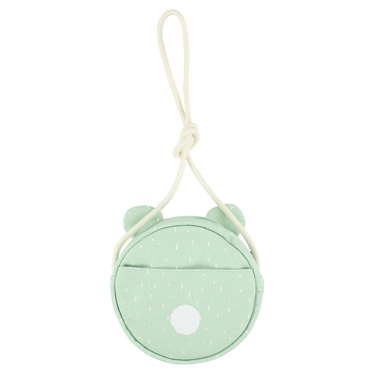 Trixie shoulder bag around Mr. Bear
