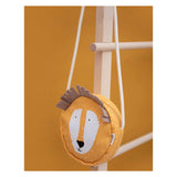 Trixie shoulder bag around Mr. Lion