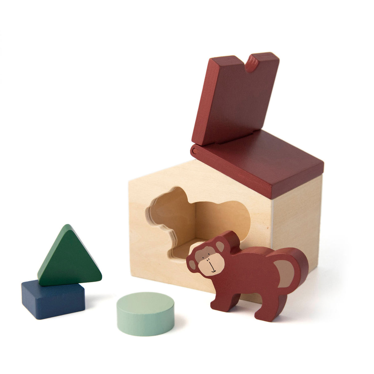 Trixie Holzhaus mat Blocken Mr. Mopoe