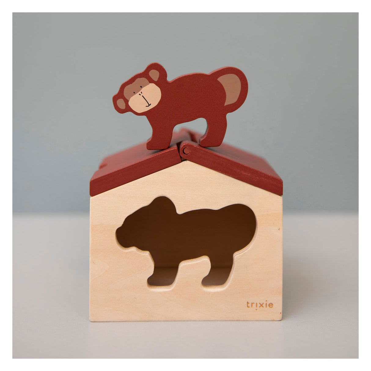 Trixie Holzhaus mat Blocken Mr. Mopoe
