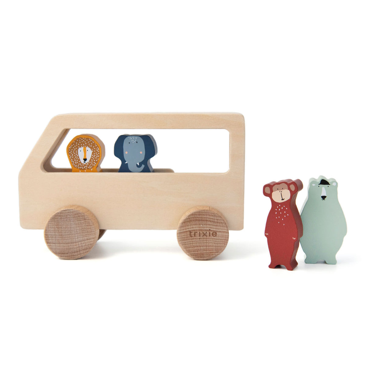 Trixie wooden animal bus