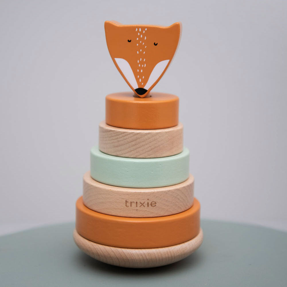 Trixie Wooden Stacking Tower Mr. Fox