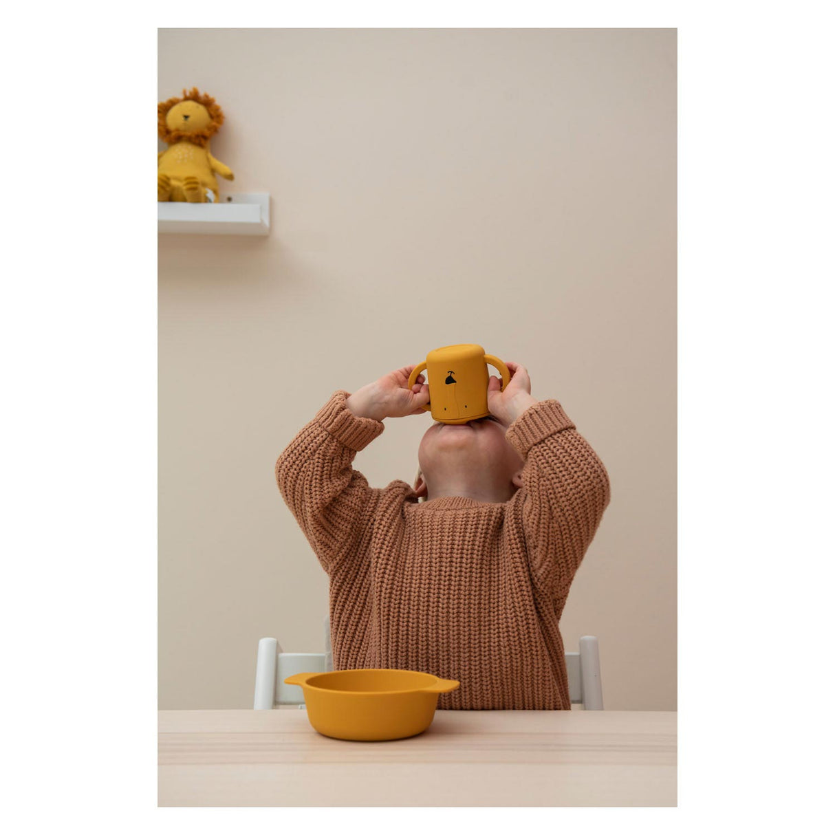 Trixie Silicone Tuit Cup Mr. Lion