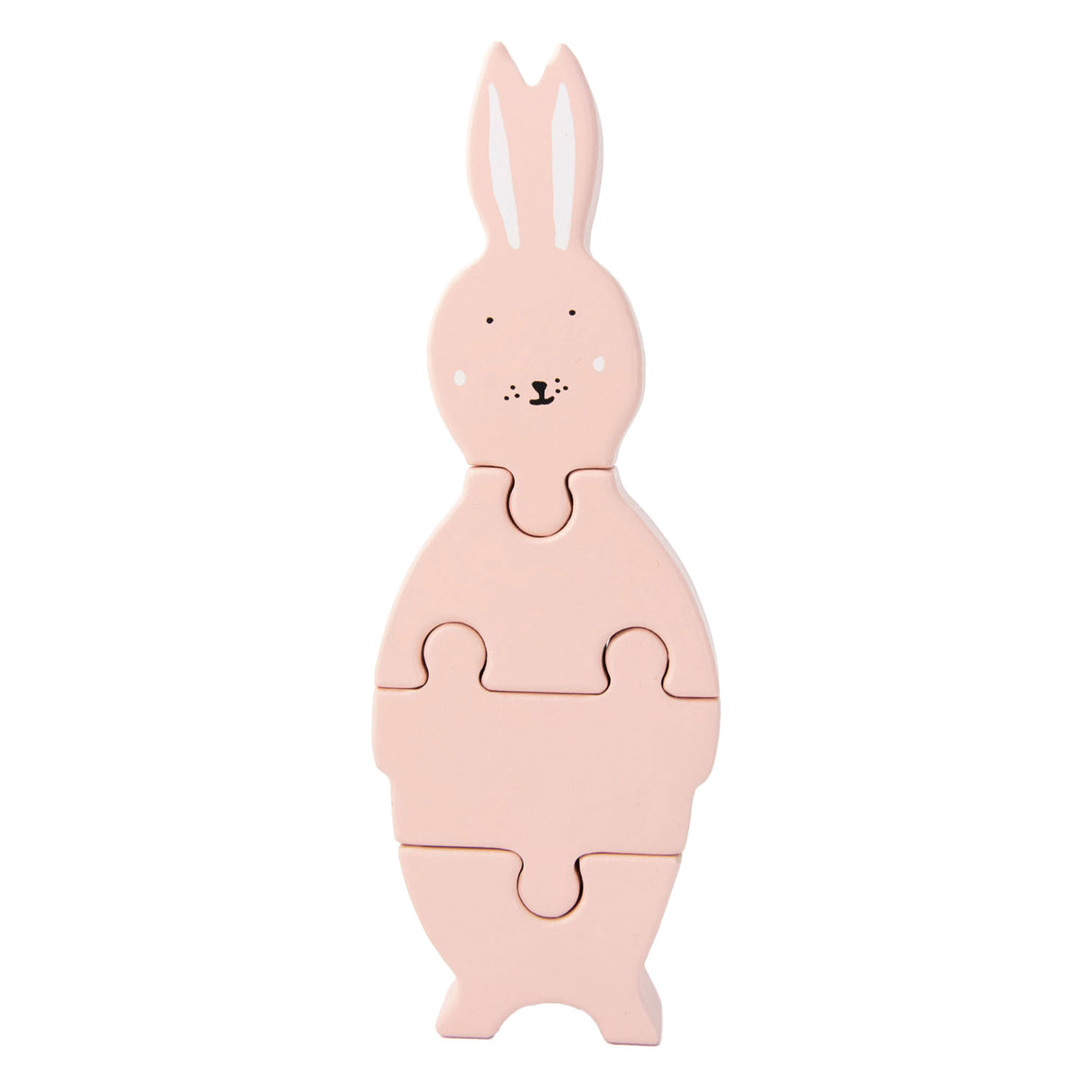 Trixie Wooden Animal nekdanja uganka gospa Rabbit, 4st.