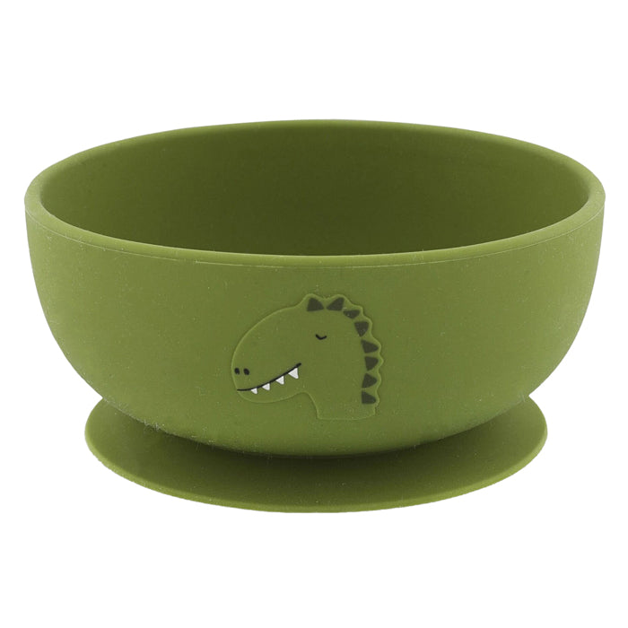 Trixie silicone bowl with suction cup - mr. Dino