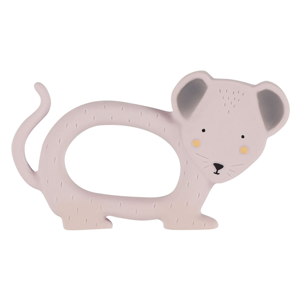 Trixie natural rubber gripper toy - Mrs. Mouse
