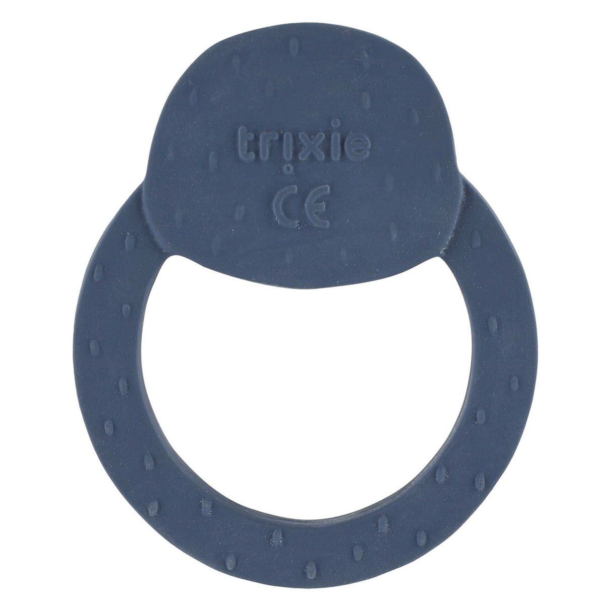 Trixie Natural Rubber Round Bijtring - Mr. Penguin