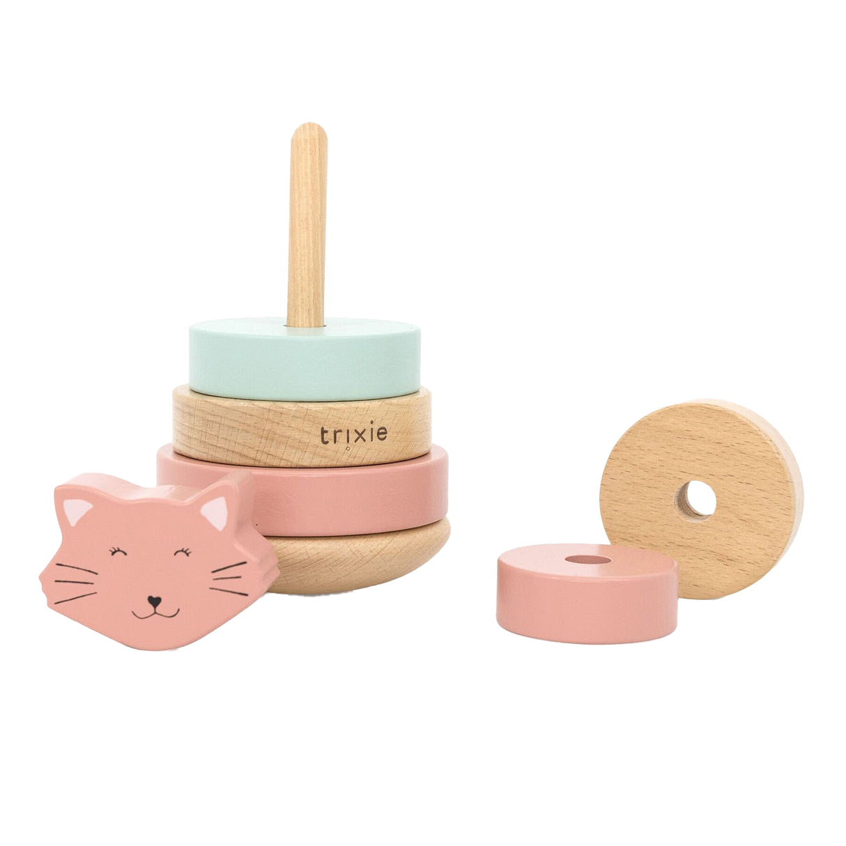 Trixie Holz stacking Tower - Madame. Kaz