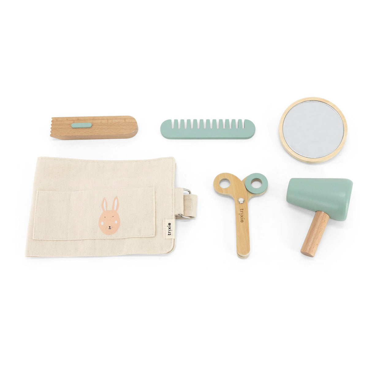 Trixie wooden hairdressing set, 6 pcs.
