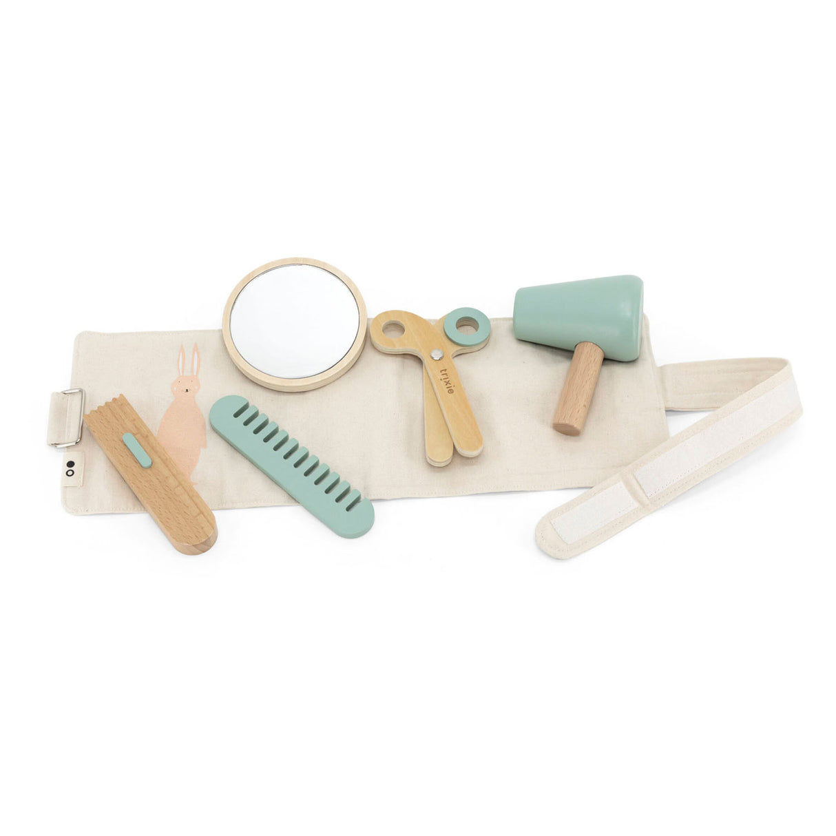 Trixie wooden hairdressing set, 6 pcs.