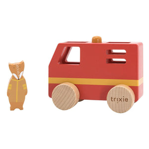 Trixie Holz Déierefeier Camion kleng