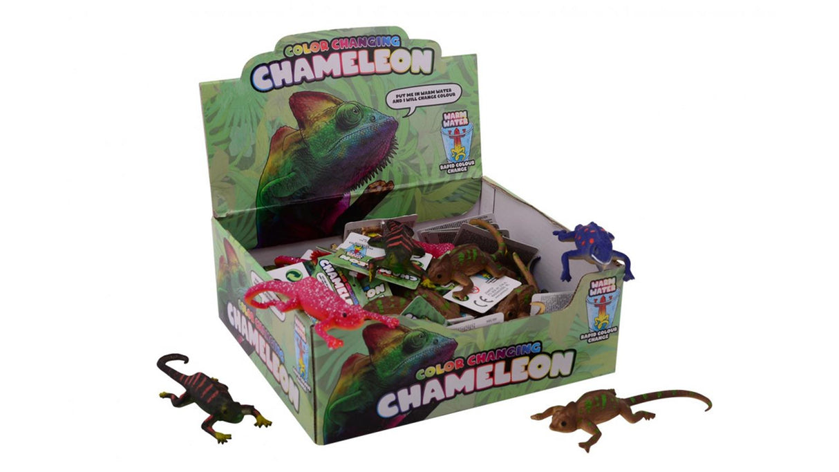 Johntoy měnící barvu chameleon