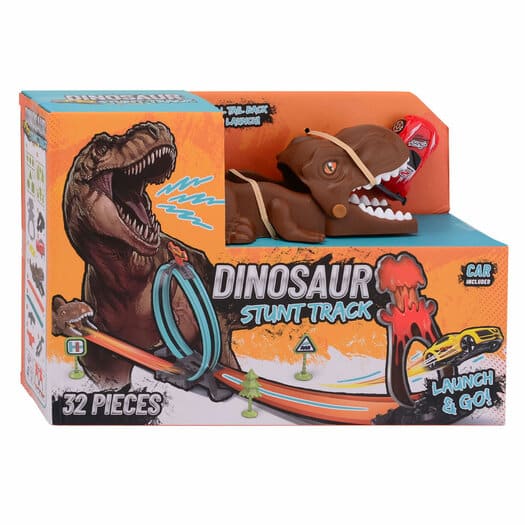 Cilgro launch car dino race track