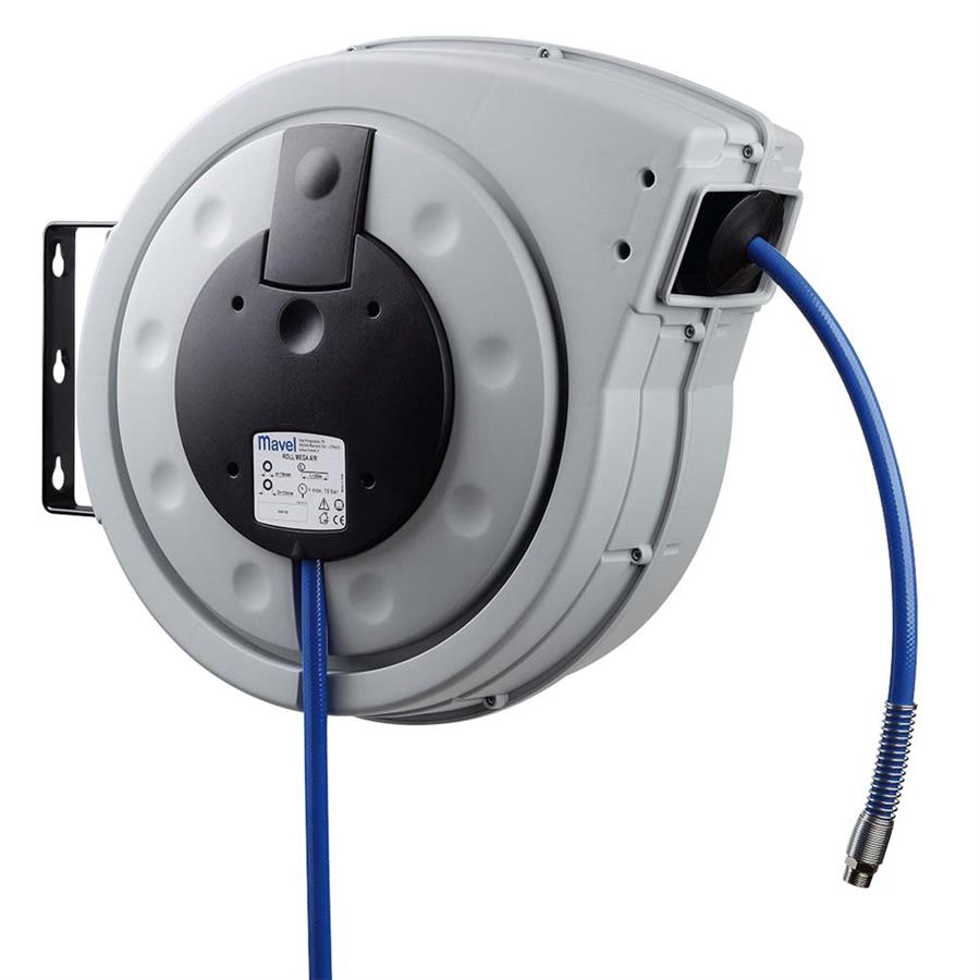 Mavel slanghaspel 20mtr 10x15 pu 3 8 15bar roll mega air