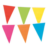 Boland colored bunting, 10mtr. party decoration