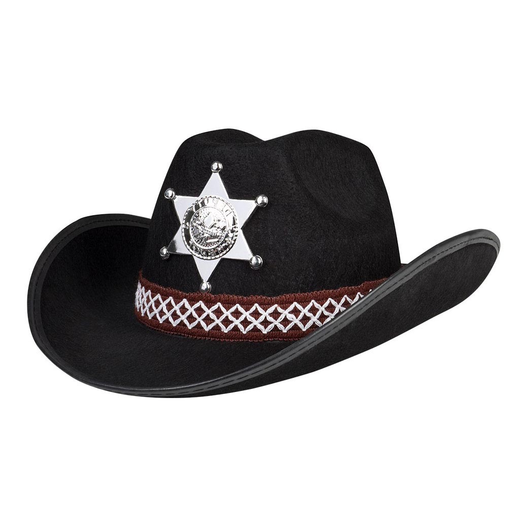 Boland Kanner Hat Sheriff schwaarz