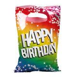 Boland točilne vrečke happy birthday, 6 kos.