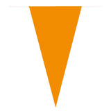 Papirflagglinje oransje, 10mtr.