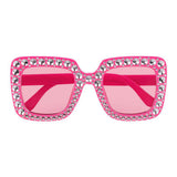 Boland festbriller bling bling knallrosa