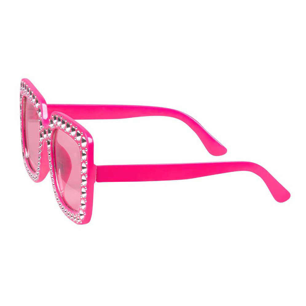 Boland party glasses bling bling bright pink