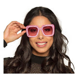Boland party glasses bling bling bright pink