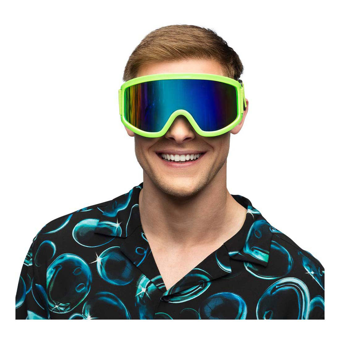 Boland Partei Ski Brëller Neon Gréng