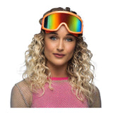 Boland party skibril neon oranje