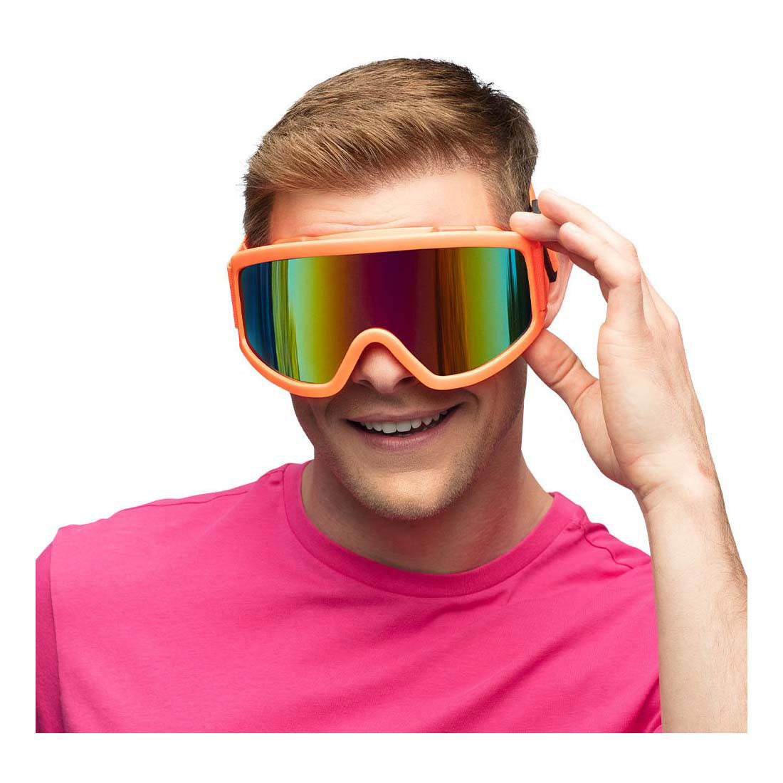 Boland festskibriller neon orange