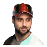 Casquette Boland holo arc-en-ciel réglable